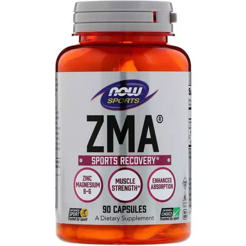 Now Foods, Sports, ZMA, Sports Recovery, 90 Capsules Review