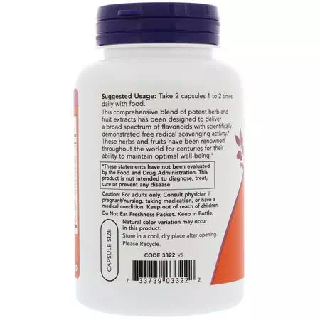 Now Foods, Antioxidant Formulas