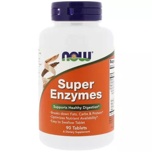 Now Foods, Super Enzymes, 90 Tablets Review