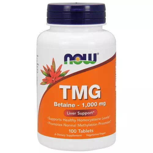 Now Foods, TMG, 1,000 mg, 100 Tablets Review
