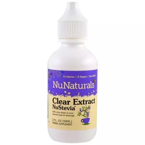NuNaturals, Clear Extract NuStevia, 2 fl oz (59 ml) Review