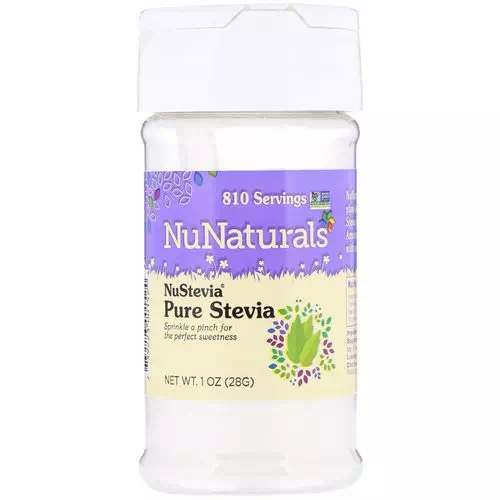 NuNaturals, NuStevia, Pure Stevia, 1 oz (28 g) Review