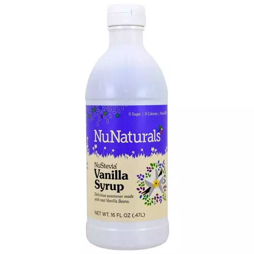 NuNaturals, NuStevia, Vanilla Syrup, 16 fl oz (47 l) Review