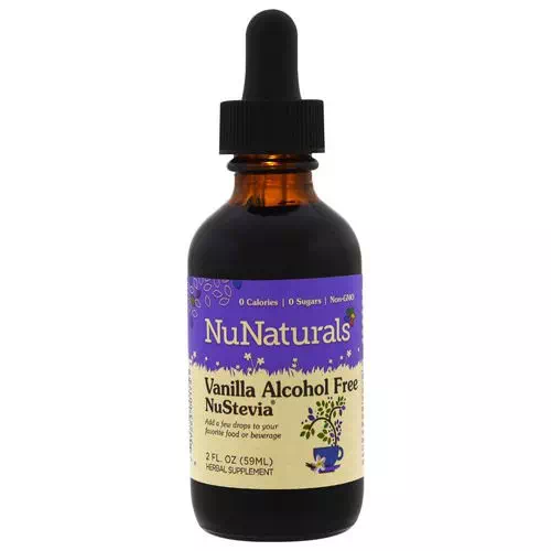 NuNaturals, Alcohol Free NuStevia, Vanilla, 2 fl oz (59 ml) Review