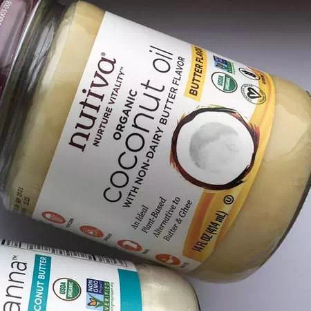 Organic Coconut Oil, Butter Flavor