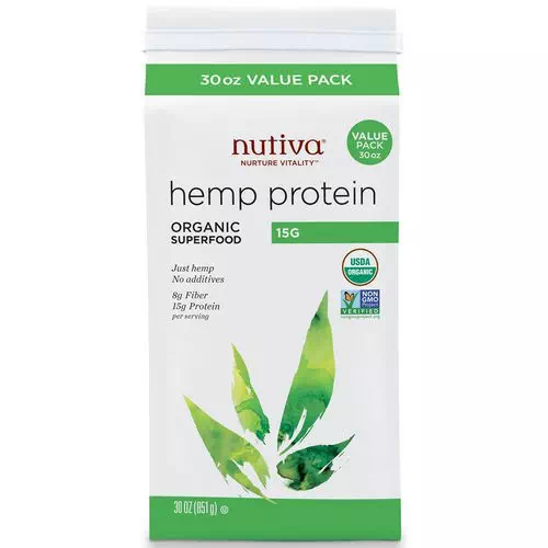 Nutiva, Organic Hemp Protein, 1.87 lbs (851 g) Review
