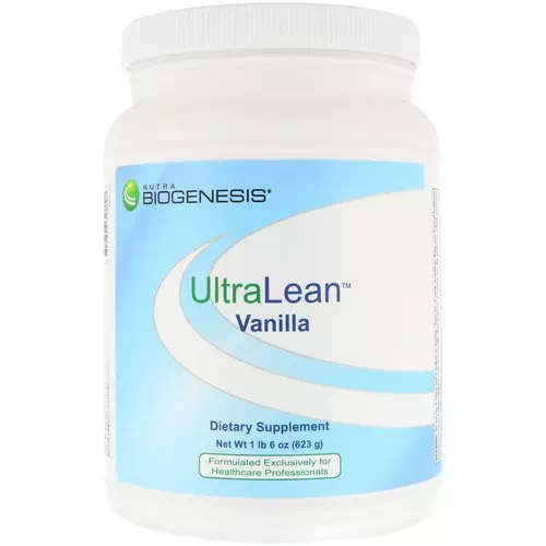 Nutra BioGenesis, UltraLean Protein Powder, Vanilla, 1 lb 6 oz (623 g) Review