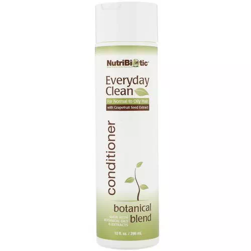 NutriBiotic, Everyday Clean, Conditioner, Botanical Blend, 10 fl oz (296 ml) Review