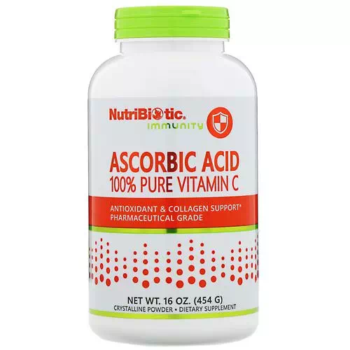 NutriBiotic, Immunity, Ascorbic Acid, 100% Pure Vitamin C, 16 oz (454 g) Review