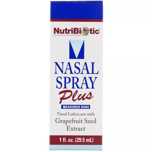 NutriBiotic, Nasal Spray Plus with Grapefruit Seed Extract, 1 fl oz (29.5 ml) Review