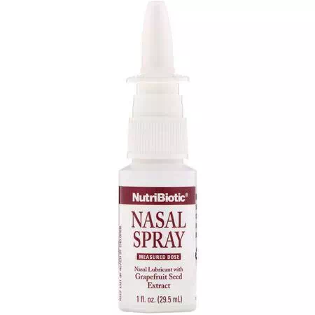 NutriBiotic, Nasal Spray, Nasal, Sinus Supplements