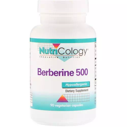 Nutricology, Berberine 500, 90 Vegetarian Capsules Review
