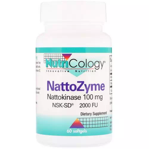 Nutricology, NattoZyme, 100 mg, 60 Softgels Review