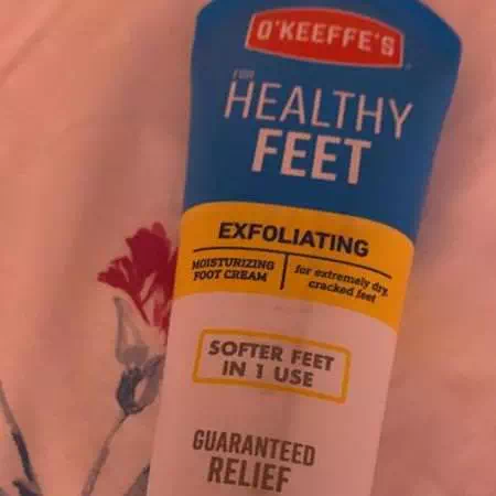 Exfoliating Moisturizing Foot Cream, For Extremely Dry, Cracked Feet