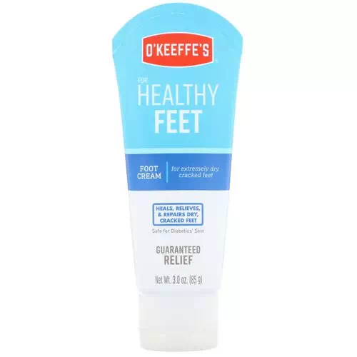 O'Keeffe's, Healthy Feet, Foot Cream, Unscented, 3 oz (85 g) Review