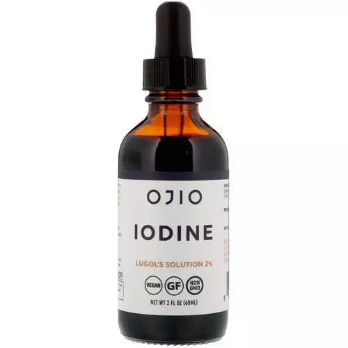 Ojio, Iodine, Lugol's Solution 2%, 2 fl oz (60 ml) Review