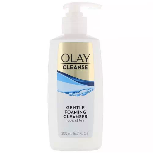 Olay, Cleanse, Gentle Foaming Cleanser, 6.7 fl oz (200 ml) Review