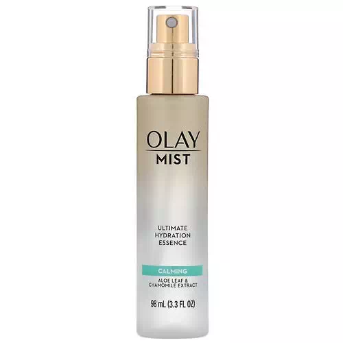 Olay, Mist, Ultimate Hydration Essence, Calming, 3.3 fl oz (98 ml) Review