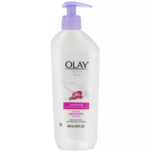 Olay, Quench, Soothing Body Lotion, Orchid & Black Currant, 11.8 fl oz (350 ml) Review