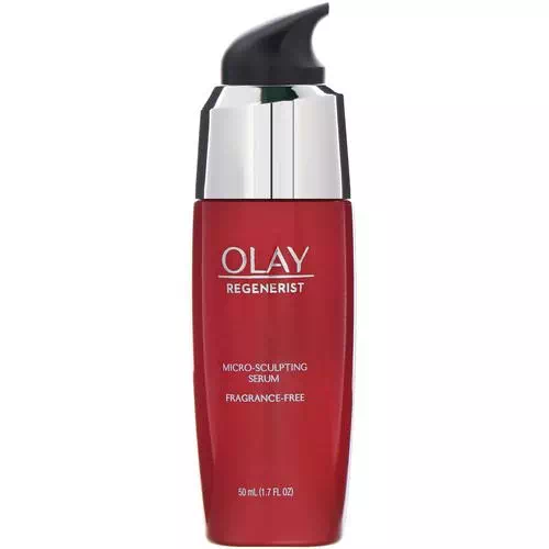 Olay, Regenerist, Micro-Sculpting Serum, Fragrance-Free, 1.7 fl oz (50 ml) Review