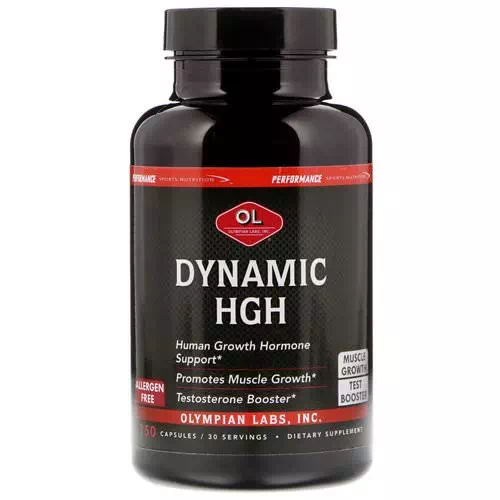 Olympian Labs, Dynamic HGH, 150 Capsules Review