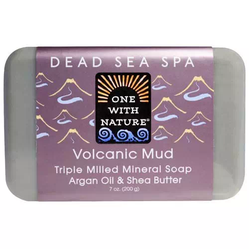 One with Nature, Triple Milled Mineral Soap, Volcanic Mud, 7 oz (200 g) Review