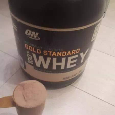 Optimum Nutrition, Gold Standard,100% Whey, Naturally Flavored, Chocolate, 4.8 lbs (2.18 kg) Review