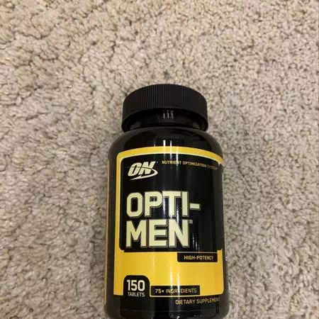 Optimum Nutrition, Opti-Men, 150 Tablets Review