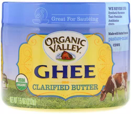 Organic Valley, Ghee Clarified Butter, 7.5 oz (212 g) Review