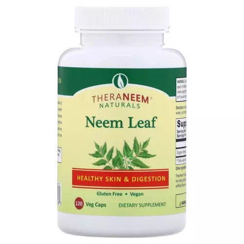 Organix South, TheraNeem Naturals, Neem Leaf, Healthy Skin and Digestion, 120 Veg Caps Review