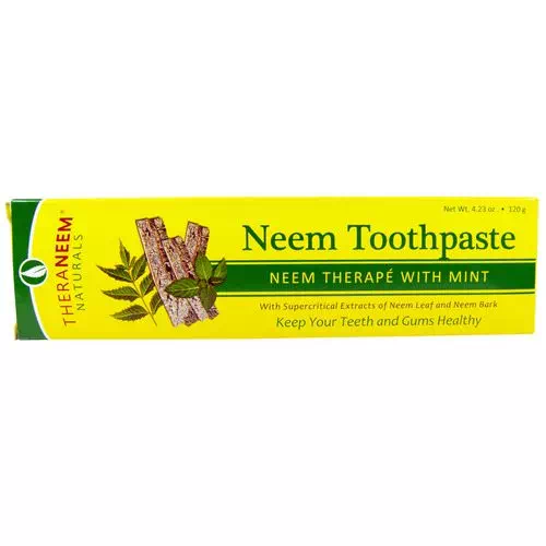 Organix South, TheraNeem Naturals, Neem Therape with Mint, Neem Toothpaste, 4.23 oz (120 g) Review