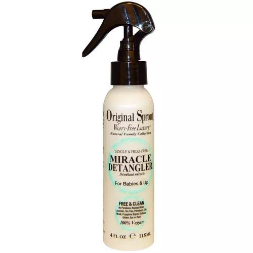 Original Sprout, Miracle Detangler, For Babies & Up, 4 fl oz (118 ml) Review