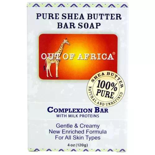 Out of Africa, Pure Shea Butter Bar Soap, Complexion Bar, 4 oz (120 g) Review