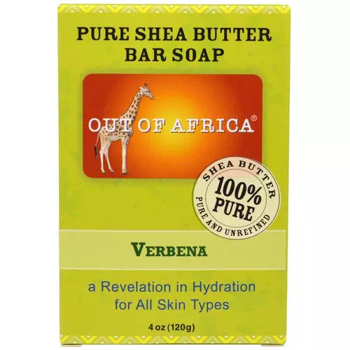 Out of Africa, Pure Shea Butter Bar Soap, Verbena, 4 oz (120 g) Review