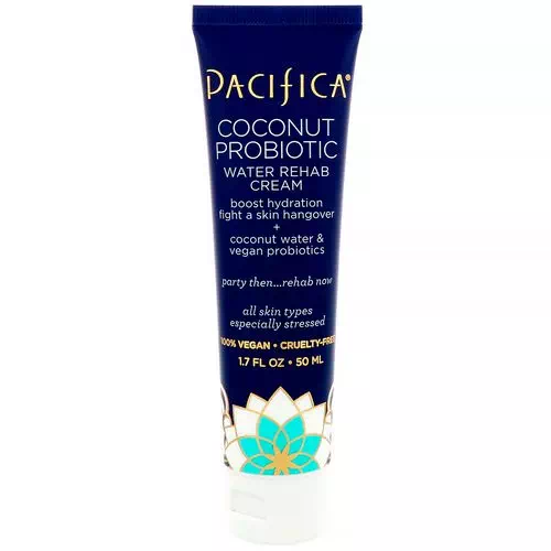 Pacifica, Coconut Probiotic, Water Rehab Cream, 1.7 fl oz (50 ml) Review
