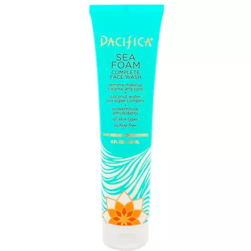 Pacifica, Complete Face Wash, Sea Foam, 5 fl oz (147 ml) Review