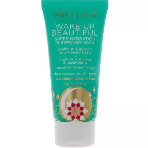 Pacifica, Wake Up Beautiful, Super Hydration Sleepover Mask, 2 fl oz (59 ml) Review