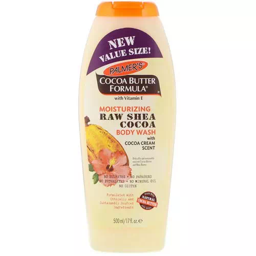 Palmer's, Cocoa Butter Formula, Moisturizing Raw Shea Cocoa Body Wash, with Cocoa Cream Scent, 17 fl oz (500 ml) Review