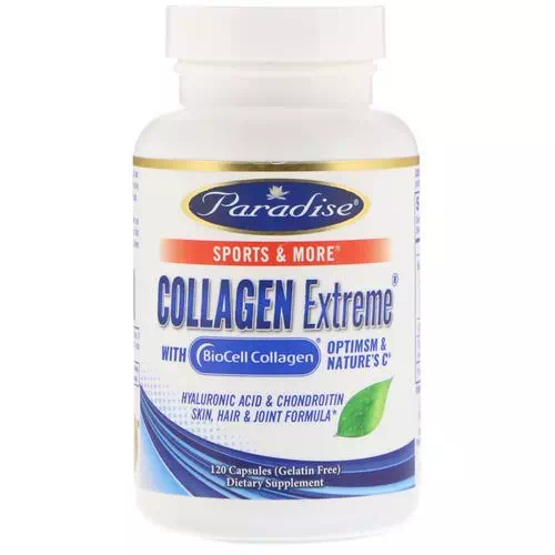 Paradise Herbs, Collagen Extreme with BioCell Collagen, 120 Capsules Review