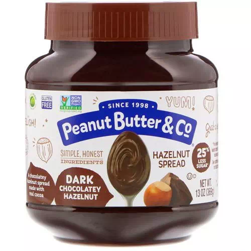 Peanut Butter & Co, Hazelnut Spread, Dark Chocolatey Hazelnut, 13 oz (369 g) Review