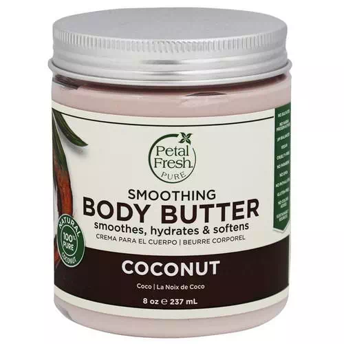 Petal Fresh, Pure, Body Butter, Ultra Moisturizing, Coconut, 8 oz (237 ml) Review