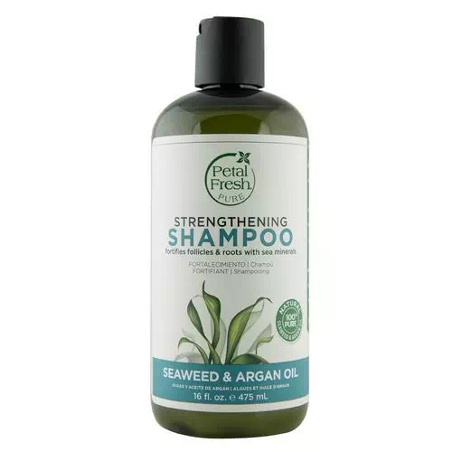 Petal Fresh, Pure, Strengthening Shampoo, Seaweed & Argan Oil, 16 fl oz (475 ml) Review