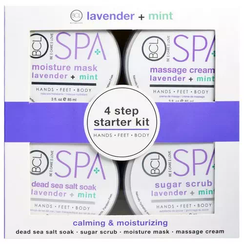 Petal Fresh, Spa, 4 Step Starter Kit, Calming & Moisturizing, Lavender + Mint, 4 - 3 fl oz (85 ml) Each Review