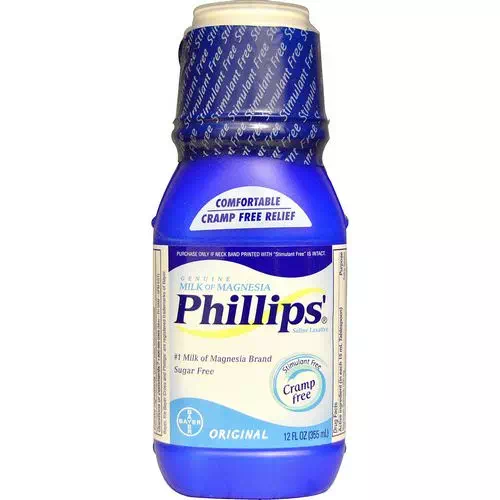 Phillip's, Genuine Milk of Magnesia, Saline Laxative, Original, 12 fl oz (355 ml) Review
