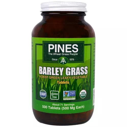 Pines International, Barley Grass, 500 Tablets Review