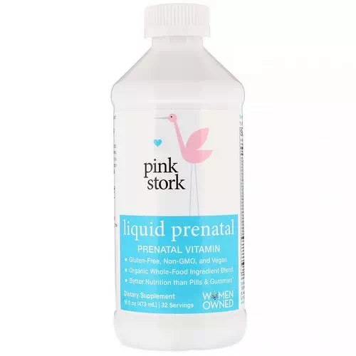 Pink Stork, Liquid Prenatal, Prenatal Vitamin, 16 fl oz (473 ml) Review