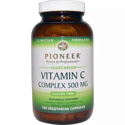 Pioneer Nutritional Formulas, Vitamin C Complex, 500 mg, 180 Veggie Caps Review