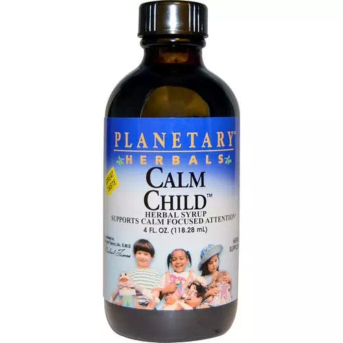 Planetary Herbals, Calm Child, Herbal Syrup, 4 fl oz (118.28 mL) Review
