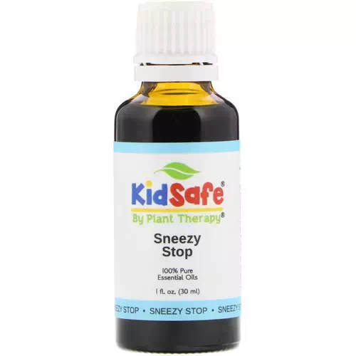 Plant Therapy, KidSafe, 100% Pure Essential Oils, Sneezy Stop, 1 fl oz (30 ml) Review