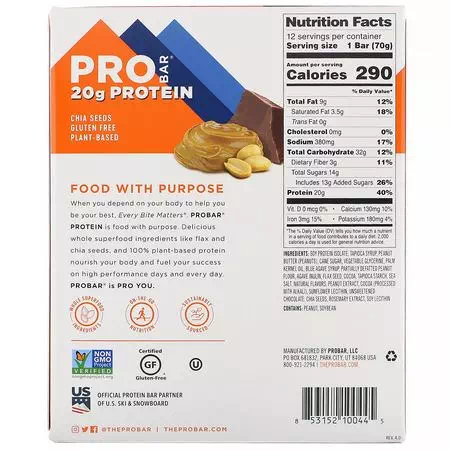 ProBar, Soy Protein Bars